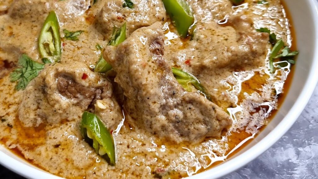 Mutton Kheer Recipe (Mughlai Meaty Rice Pudding)
